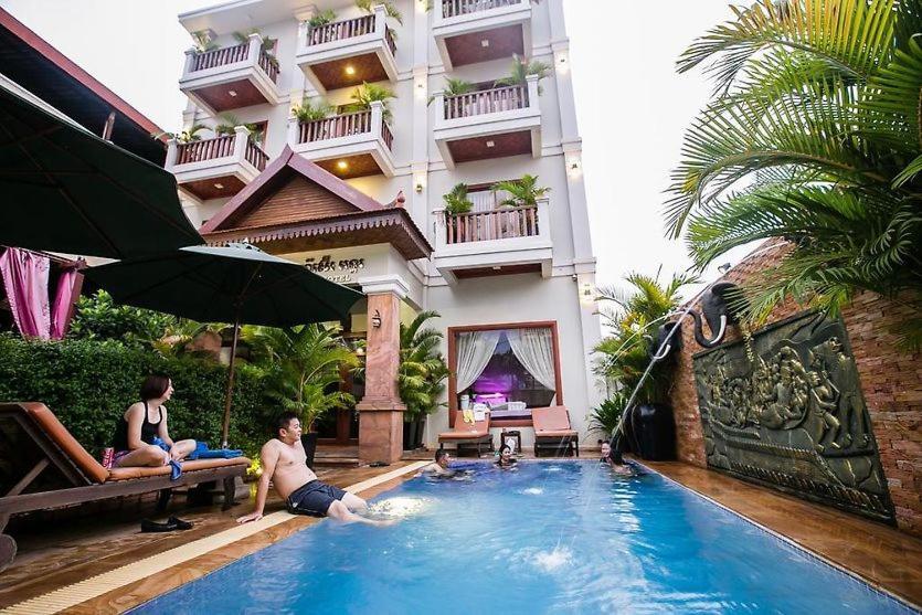 Angkor Leap Hotel Siem Reap Bagian luar foto